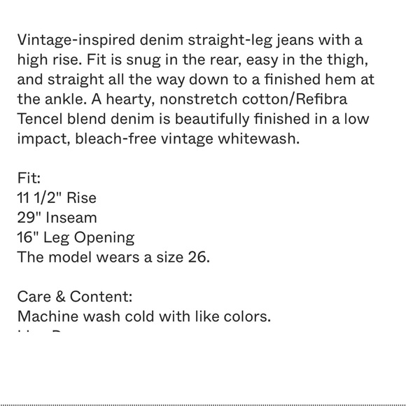 Etica Tyler Straight Leg in Vintage White - Picture 4 of 4